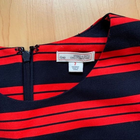 Gap Striped Dress Size 2 - Picture 5 of 10